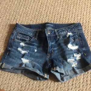 Womens jean shorts